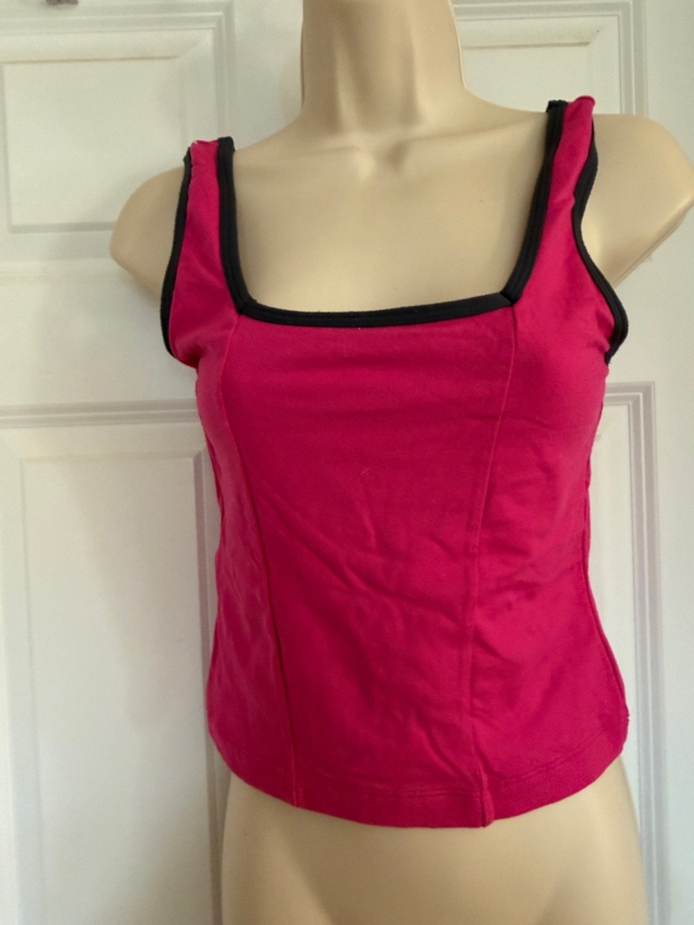 Everlast Pink Tank Top with Black Accents